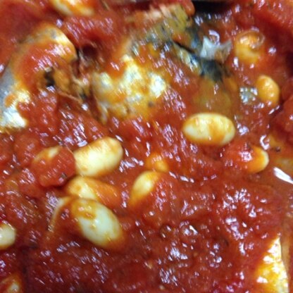 トマト缶と大豆で作ったのでレシピとはちょっと違いますが、いわしが骨まで食べれてとても美味しかったです。